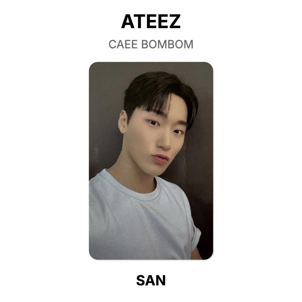ATEEZ CAEE BOMBOM Official Photocard