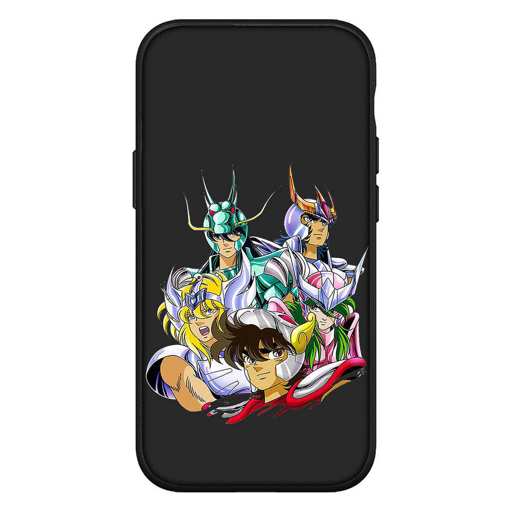 Cover for iPhone 16 15 Xiaomi Redmi Note 14 13 12 11 Pro Max X 8 9 16e Samsung Galaxy S25 S24 S23 Moto A4 G54 OPPO Huawei Anime Saint Seiya Phone Case