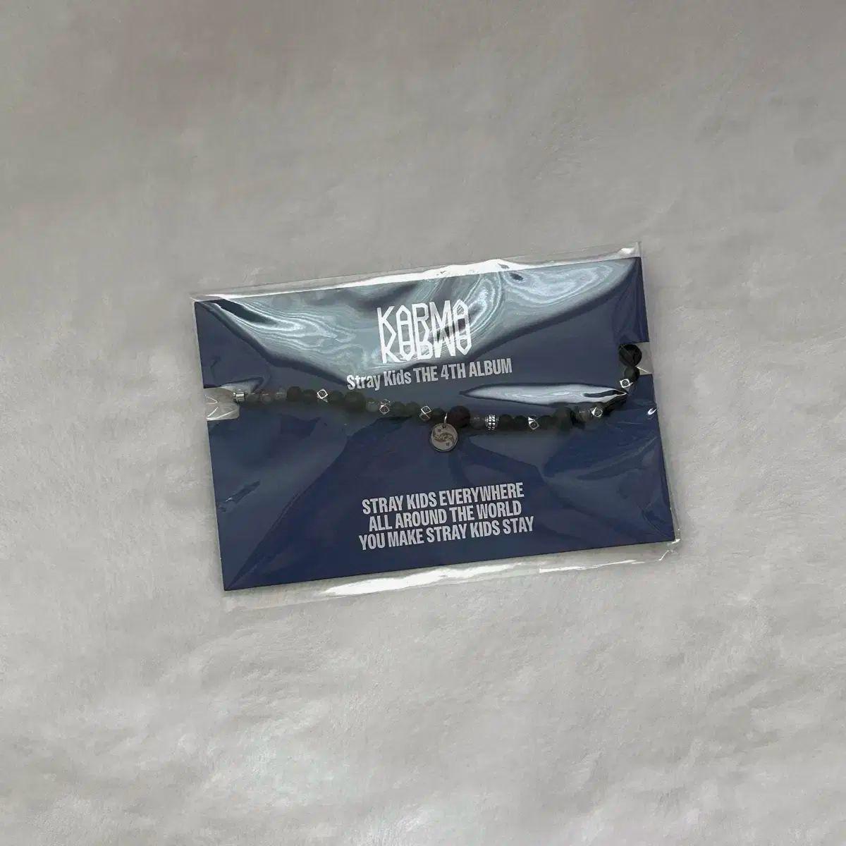 

[USED] Stray Kids (SKZ) Karma Music Bracelet