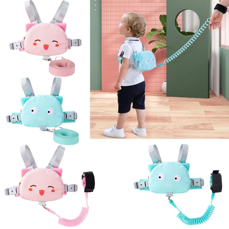 Baby Anti-Verlust-Band Kind Anti-Verlust Cartoon Rucksack Kinder Lauflernhilfe Assistentengurt Haltegurt für Junge Mädchen