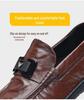2024 Men's Premium Cowhide Leather Moccasins: Genuine Leather Casual Loafers with Round Toe