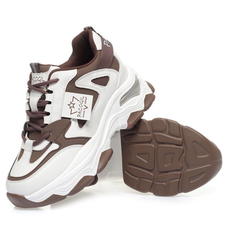 Fashion Spring Height Increasing Round Toe Versatile Women Platform Causal Shoes Fashion Breathable Sport Designer Sneaker