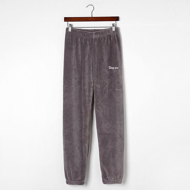 Pantaloni Invernali da Ragazza in Pile Corallo - Casual, Vestibilità Larga con Elastico in Vita