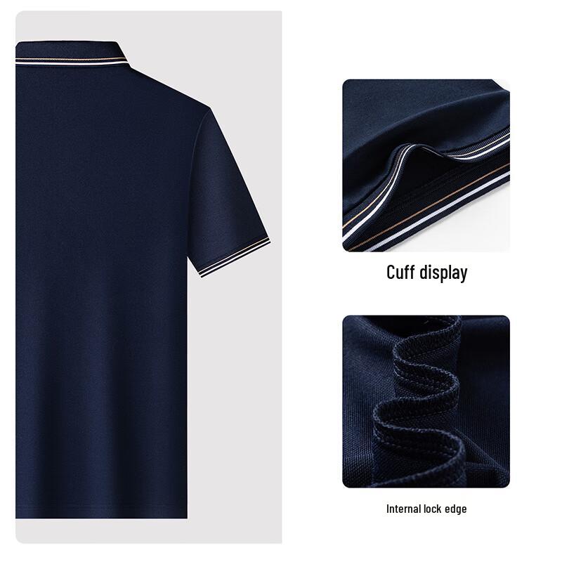 Montagut Men's Moisture-Wicking Short Sleeve Polo Shirt