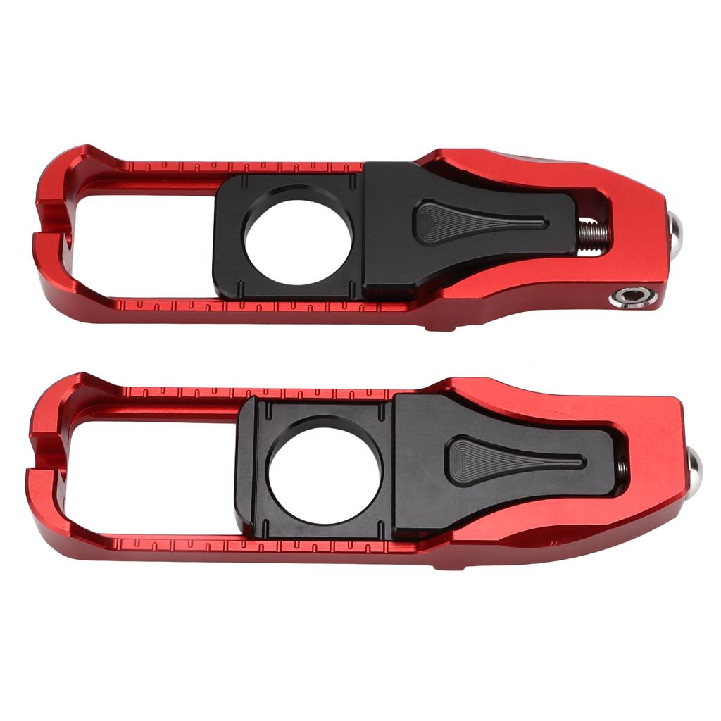 Pair Motorcycle Left Right Chain Adjusters Tensioners Replacement for Yamaha YZF R6 2017‑2020