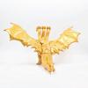 Goldene dreiköpfige Drachenfigur, cooler Kunststoff, realistischer fliegender Drache, Action-Figur, Modell, Ornament, Spielzeug, Desktop-Dekoration, Jungen, Kinder, Erwachsene, Geschenk