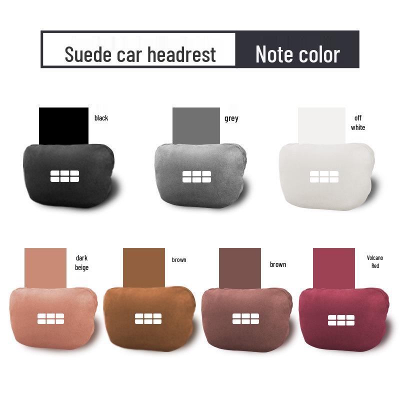 Compatible with Geely Galaxy L7: Headrests, lumbar pillows, seat cushions, neck pillows, and lumbar supports.