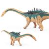 Cretaceous Ligabueino Dinosaur Model Toy - Hard Plastic Animal Figure for Kids