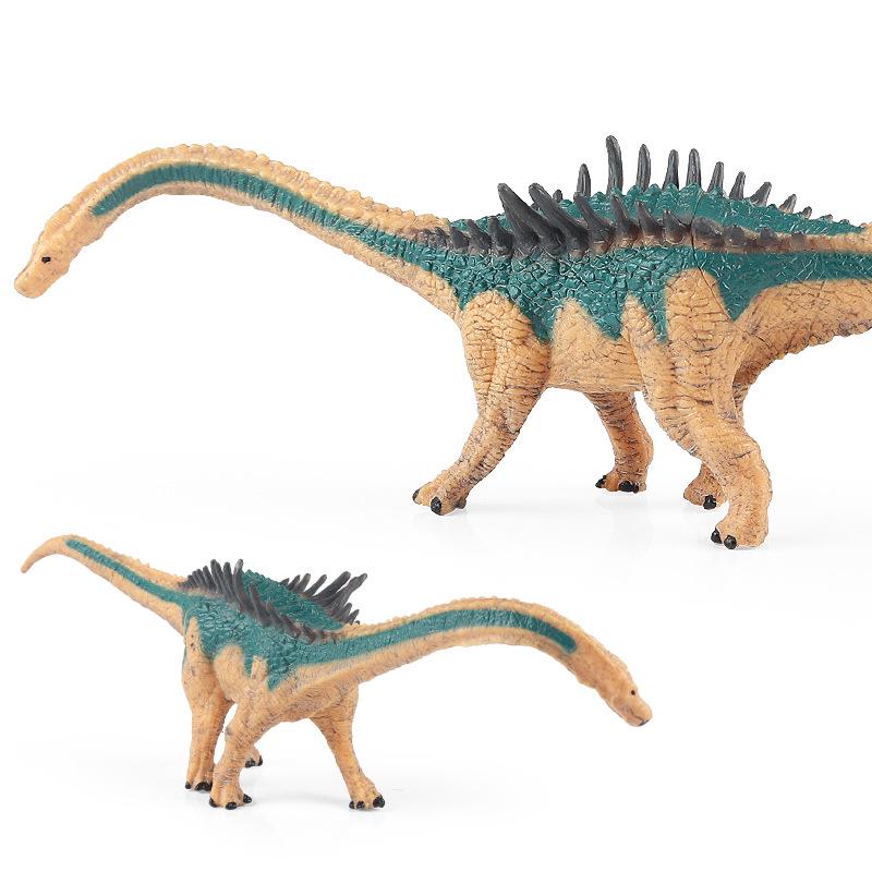 Cretaceous Ligabueino Dinosaur Model Toy - Hard Plastic Animal Figure for Kids