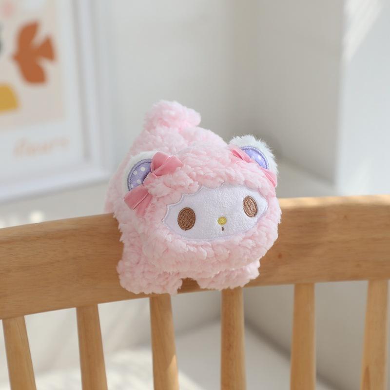 Cute Giant Panda Doll Snap Ring Bracelet Toy Plush Doll Hug Wrist Chengdu Base Souvenir