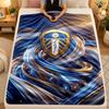 Manta de Flanela Leeds United Futebol Quente Macia Manta de Lançar para Uso Interno Sofá Cama Sala de Estar