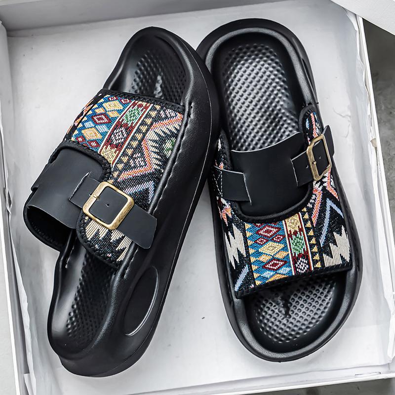 Men's Summer Casual Sandals Slippers Wear-resistant Sandals Adjustable Sandals Outdoor Beach Shoes