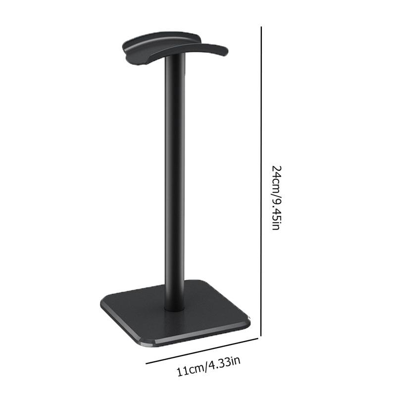 2/1PCS Aluminium Alloy Headphone Stand Holder Gaming Headset Stand Rack Desktop Organizer Display Earphone Hanger Bracket