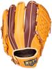 ZETT Soft Baseball Glove (Glove) Fine Play All-Round Oak Brown X Pastel Brown for Right-Hitched BRGB35420Z