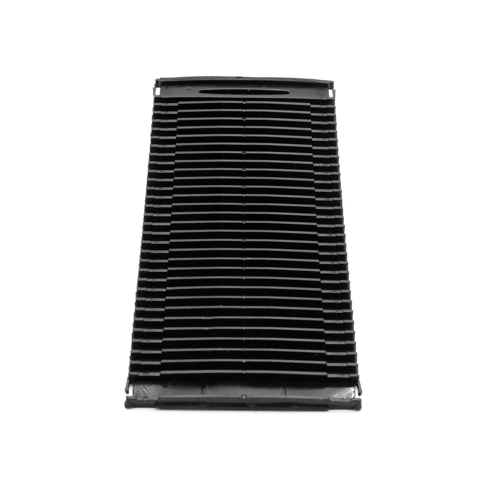 Mittelkonsolen-Rolloabdeckung Mittelkonsolen-Sonnenschutz Ersatz für C-Klasse W204 468076079051 Schwarz ABS PC Direkte Passform OEM