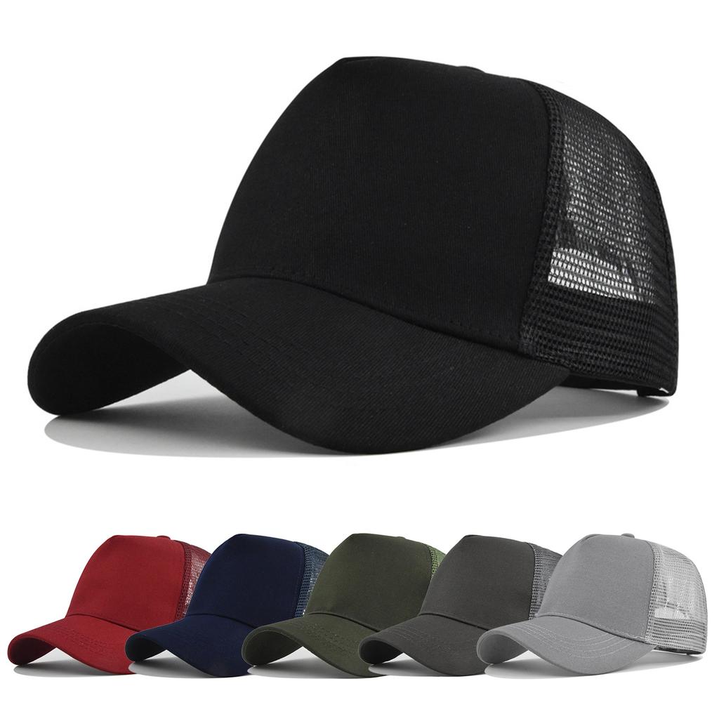 Outdoor Summer Baseball Cap Large Brim & Breathable Casual Baseball Hats for Mountaineering Traveling