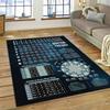 Guitar Chords Theory Chart Music Carpet Bedroom Living Room Home Sofa Rug Decoration Originality Children Game Large Floor Mat