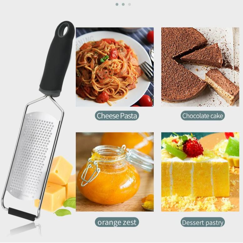 Stainless steel cheese planer, cheese grater, chocolate planer, lemon cutter