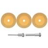 Circular Saw Cutting Discs 50mm with Extension Rod and Wrench for Use with Rotary Tools On For Wood Metal Stone and Tile Cutting