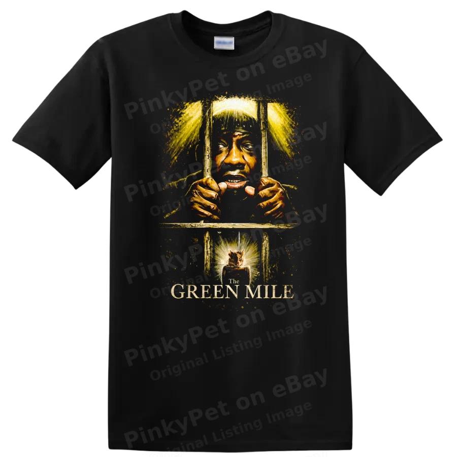 Green Mile Movie Artwork Prison Bars T Shirt w/ Graphic Tee Design Classic