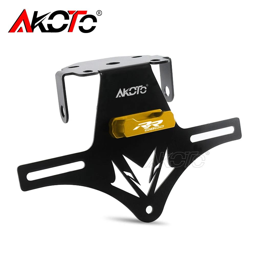 Tail Eliminator Accessories FOR QJMOTOR SRK800 SRK 800 800RR 2024 2025+ Motorcycle CNC Fixed Foldable License Plate Holder