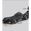 1/32 Batmobile Bat 1989 Alloy Car Model Sound and Light Pull Back Children's Toy Collectibles Birthday Gift