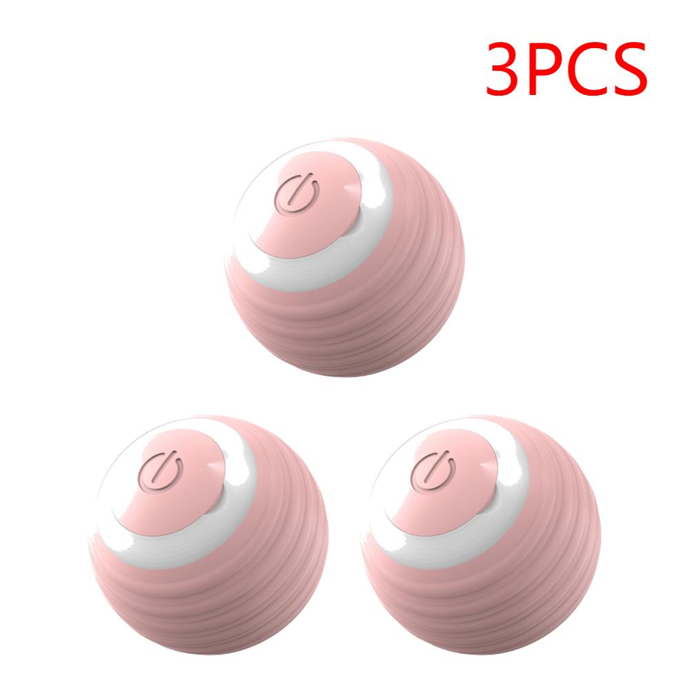 Smart Cat Toys Rolling Ball Rechargeable Electic Interactive Toys for Cats Training Self-moving Funny Puppy AccessoriesPet Toys