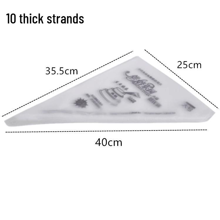 Thickened Explosion-Proof Disposable Pastry Piping Bag for Cakes