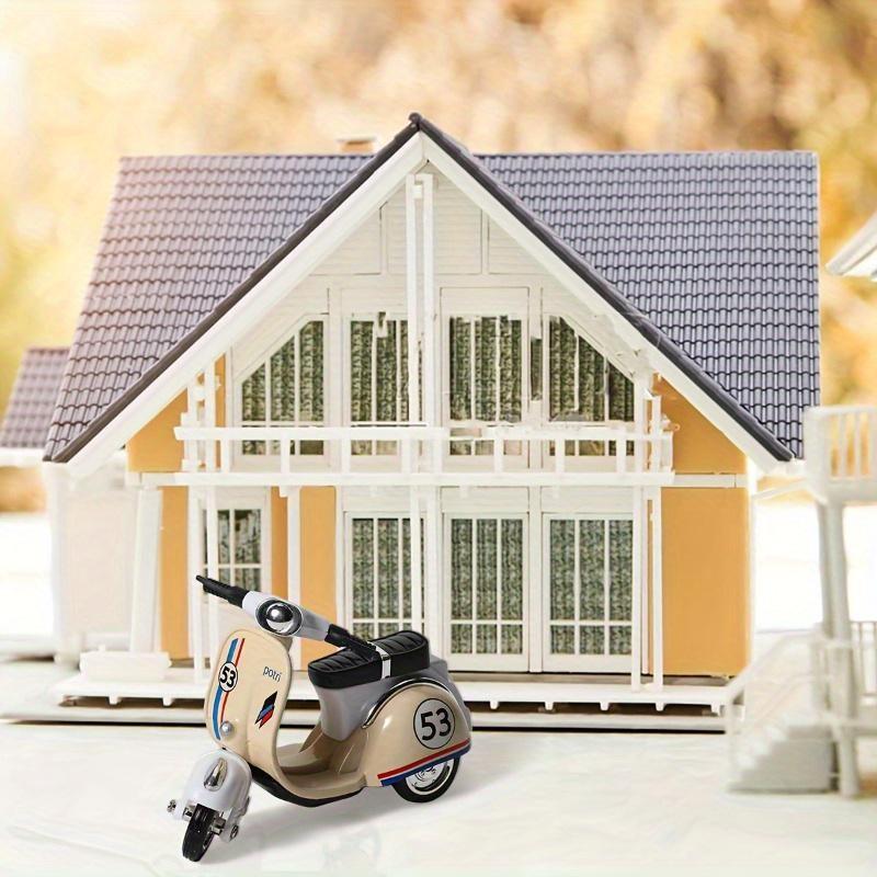 Home Decoration Resin Crafts Micro Landscape Adornment Motorcycle Shaped Desktop Decor Tabletop Ornament