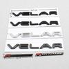 For L R R R RDYNAMIC VELAR letter badge car stickers rear boot refit accessories trunk logo decorate