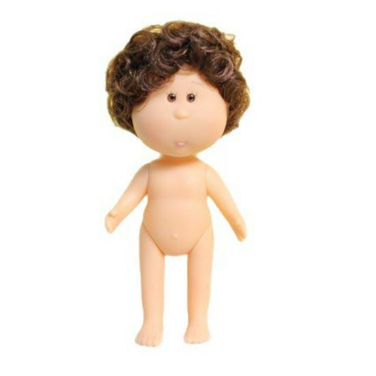 14CM Handmade Naked Potato Doll Figure, DIY Mini Spanish Design.