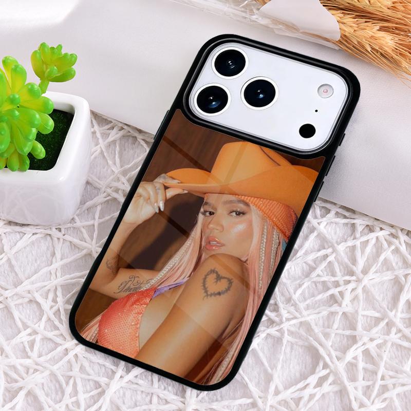 Karol G Bumper Phone Case for iPhone 17 Air 16 15 11 12 14 13 Pro Max Shockproof Cover