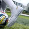 Men's and Women's Non-Slip Outdoor Soccer Cleats with Long Spikes for Turf Training