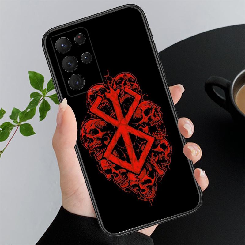 Berserk Guts Phone Case For Samsung A35 A55 A54 A15 A25 A05s A05 A22 A24 A52 A33 A34 M34 M14 M54 M23
