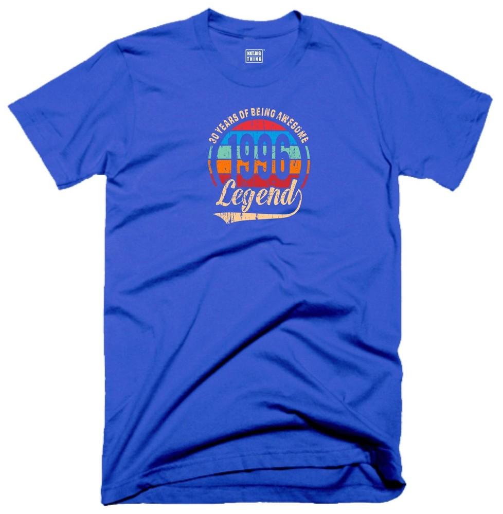 30th Birthday Legend T Shirt 30 Years Awesome Vintage 1996 Funny Joke Gift Top