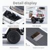 1:32 Extended Hummer Alloy Police Car Model Diecast Metal Toy Cars with Pull Back Sound and Light boys gift collectibles