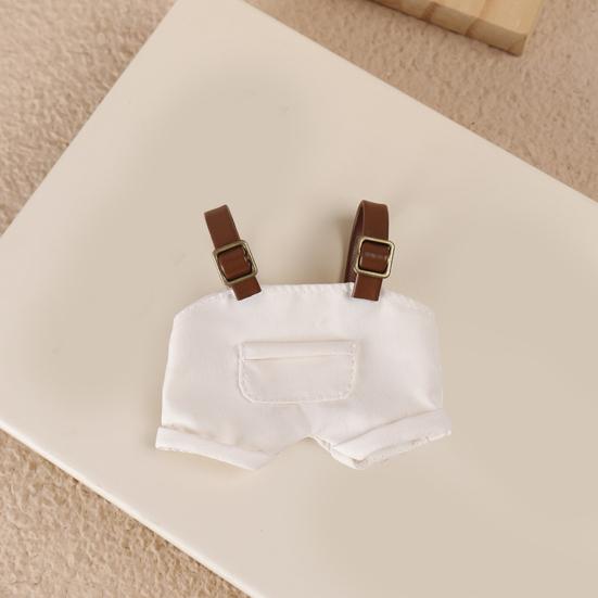 17cm Clothes Playtime Cowboy Overalls Set Doll Doll Clothing Accessories Gift
