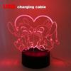 Anime Lamps Illusion Stitch LED Night Light with Remote Control Smart Touch Room Decor Lamp Valentine's Day Christmas Gifts