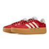 Adidas VL Court Bold Hawthorn Abrasion Resistant Slip Resistant Low top Skateboard Shoes Women's Red IH3083(Team529-)