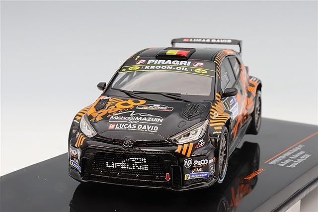 IXO Scale Toyota GR Yaris Rally 2 2024 Ралли Ипр Герман 1/43 #1 M. Горшок/Р.