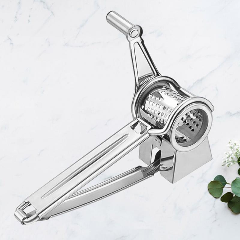 Stainless Steel Cheese Curler Crusher It Silver