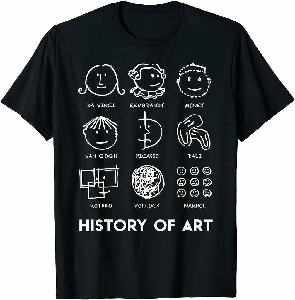Limited History of Art for Teachers Students Mens Women Tee T-Shirt
