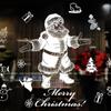 Home Decoration Xmas Reindeer Decal Wall Christmas Stickers Art Window Stickers Xmas Santa