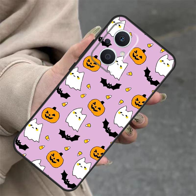 Halloween Pumpkins Case For OPPO Reno 4Z 5Z 8T 10 11 Pro 11F 7 8 5 6 Lite OPPO Find X6 X5 Pro X2 X3 Neo Cover