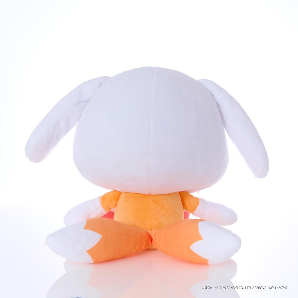 Sega Fave SONIC FRIENDS Sanrio Characters Plush Toy Medium Tails x Cinnamoroll &