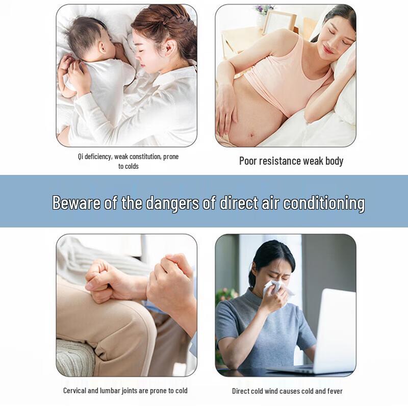 Adjustable No-Drill AC Wind Deflector