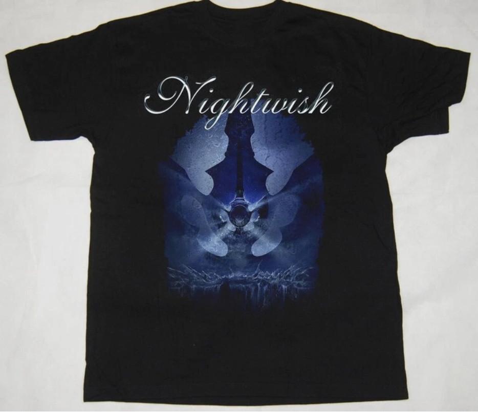Nightwish Band Gift For Fans Black T-Shirt Cotton Full Size