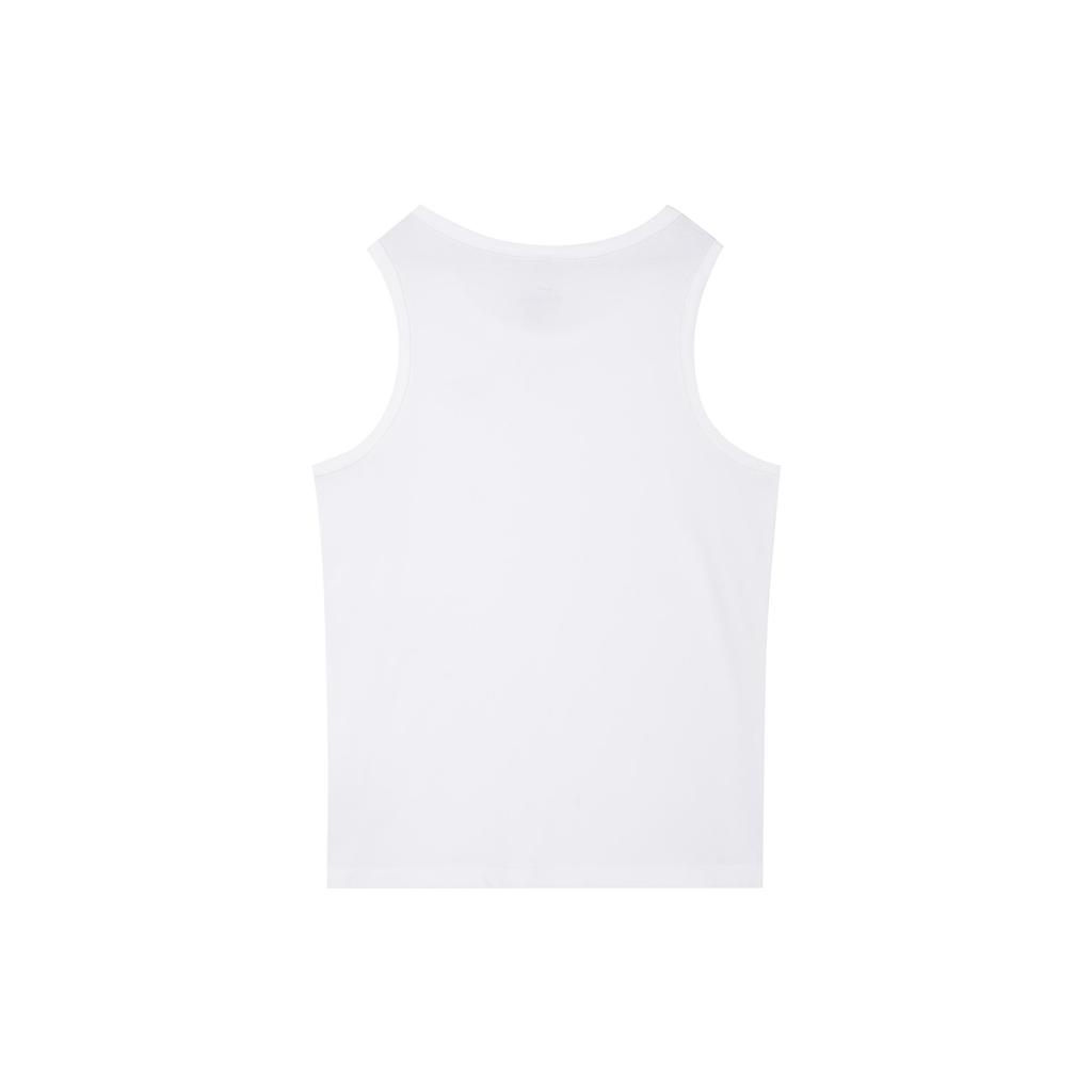 Nike Tank Tops Men's White Crew Neck Moderate AR6070-100