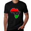 Rbg Africa Symbol Tshirt Outdoor Work Short Sleeve Top