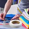 65 Yards Stoff-Fixierband Klebe-Saumband Aufbügelbares Saumband Für Hosen Kleider Kleidung Vorhänge Klebeband Saumband